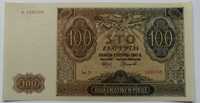 Banknot Polska - 100 złotych - 1941 rok. Ser.D ( z paczki bankowej)