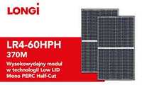 NOWY panel modul LONGI 370W monokrystaliczny Half Cut 340zl