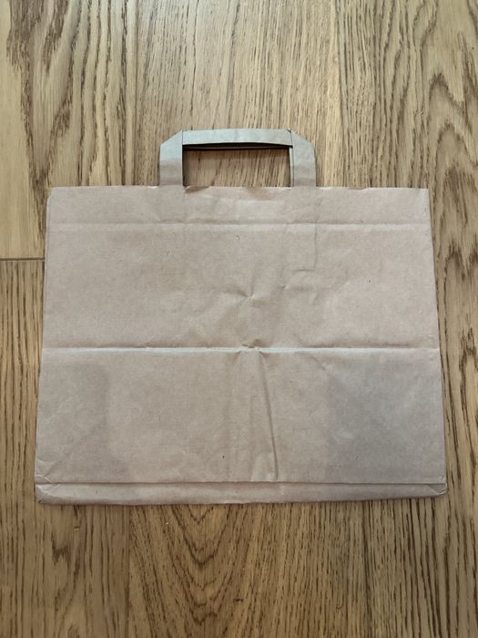 Torba reklamowa Restauracja pod Kasztanami Zabrze, papierowa,