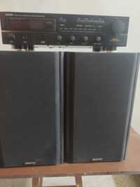 Amplituner Demon DRA 345R, kolumny Onkyo SC-380