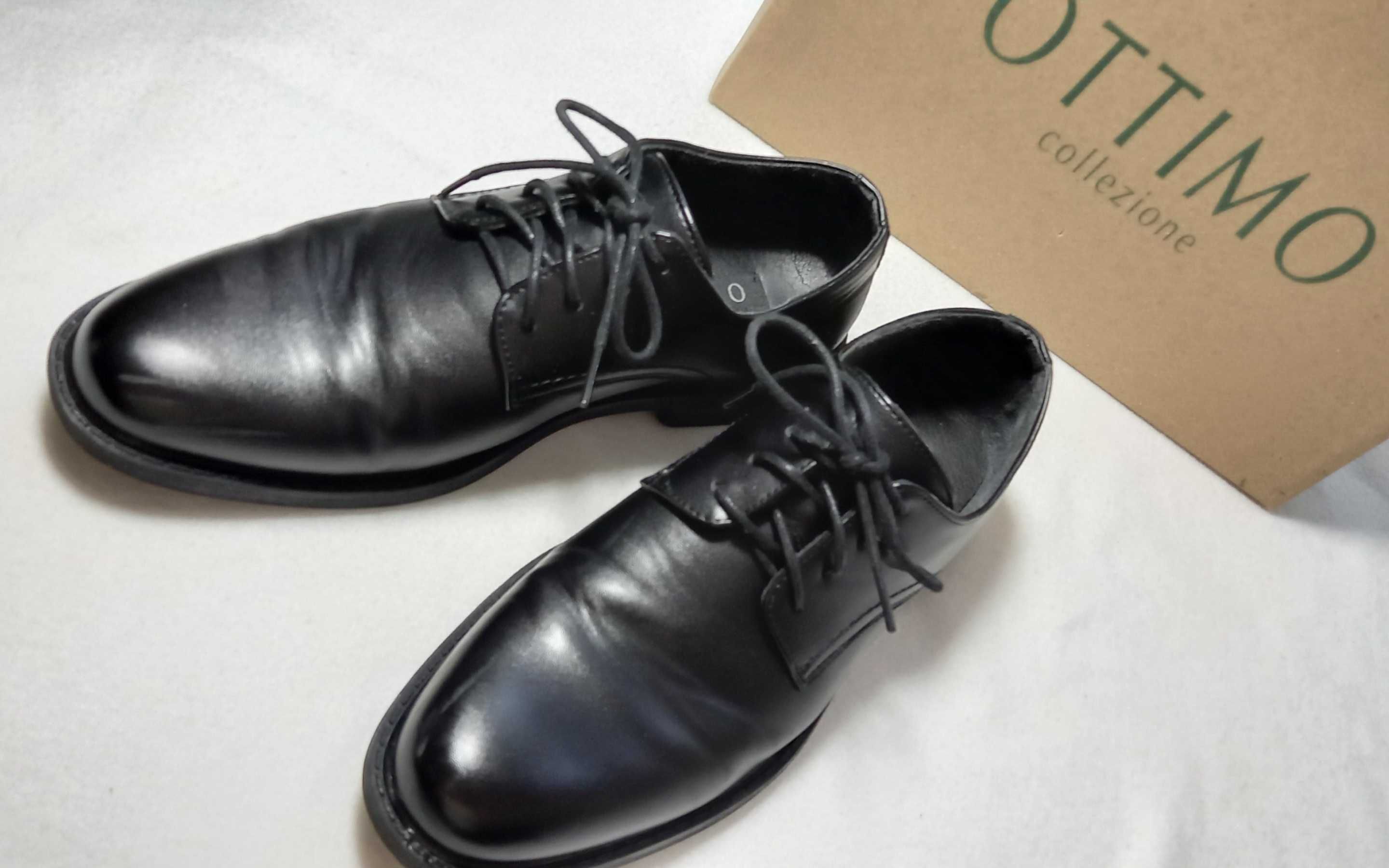 CCC OTTIMO rozm. 37 czarne galowe buty eleganckie