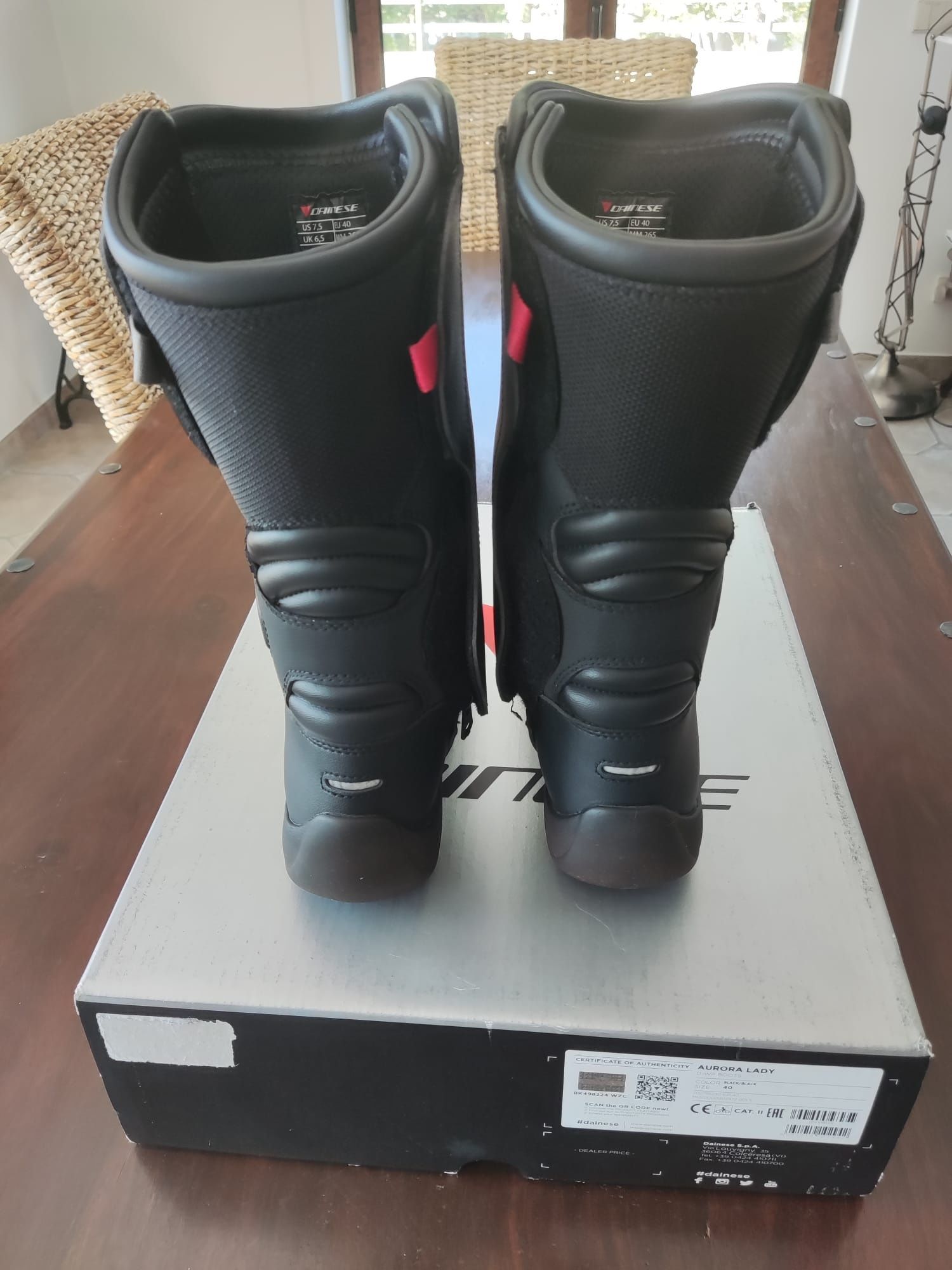 Botas de moto mulher