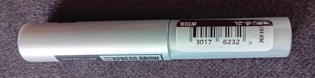 Maybelline - żel/maskara do brwi Express Brow Sculpt, 3,5ml (10 Clear)