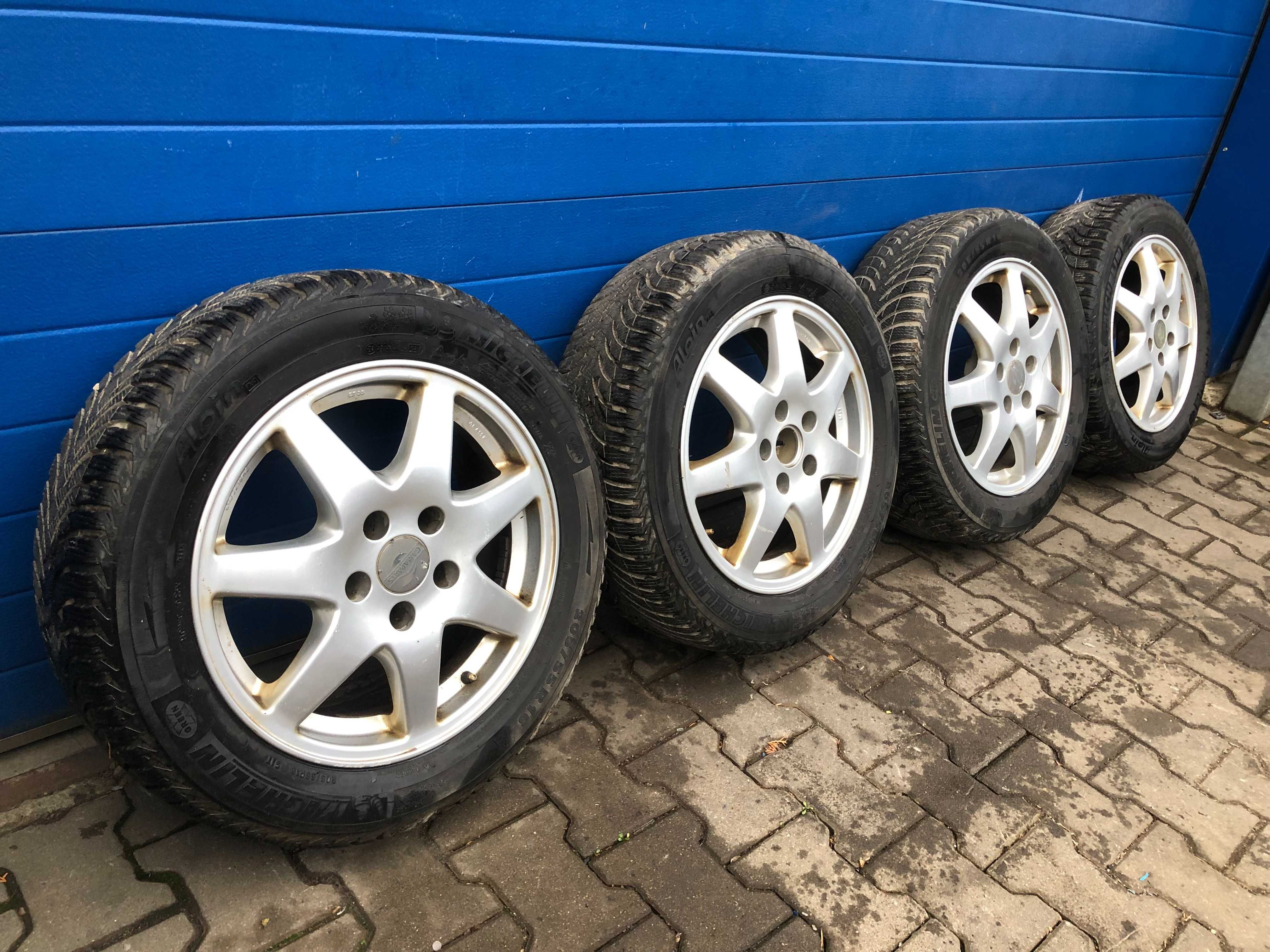 Felgi Opony Golf V Jetta Scirocco Leon II Octavia 205/55/16 Zimowe 8mm