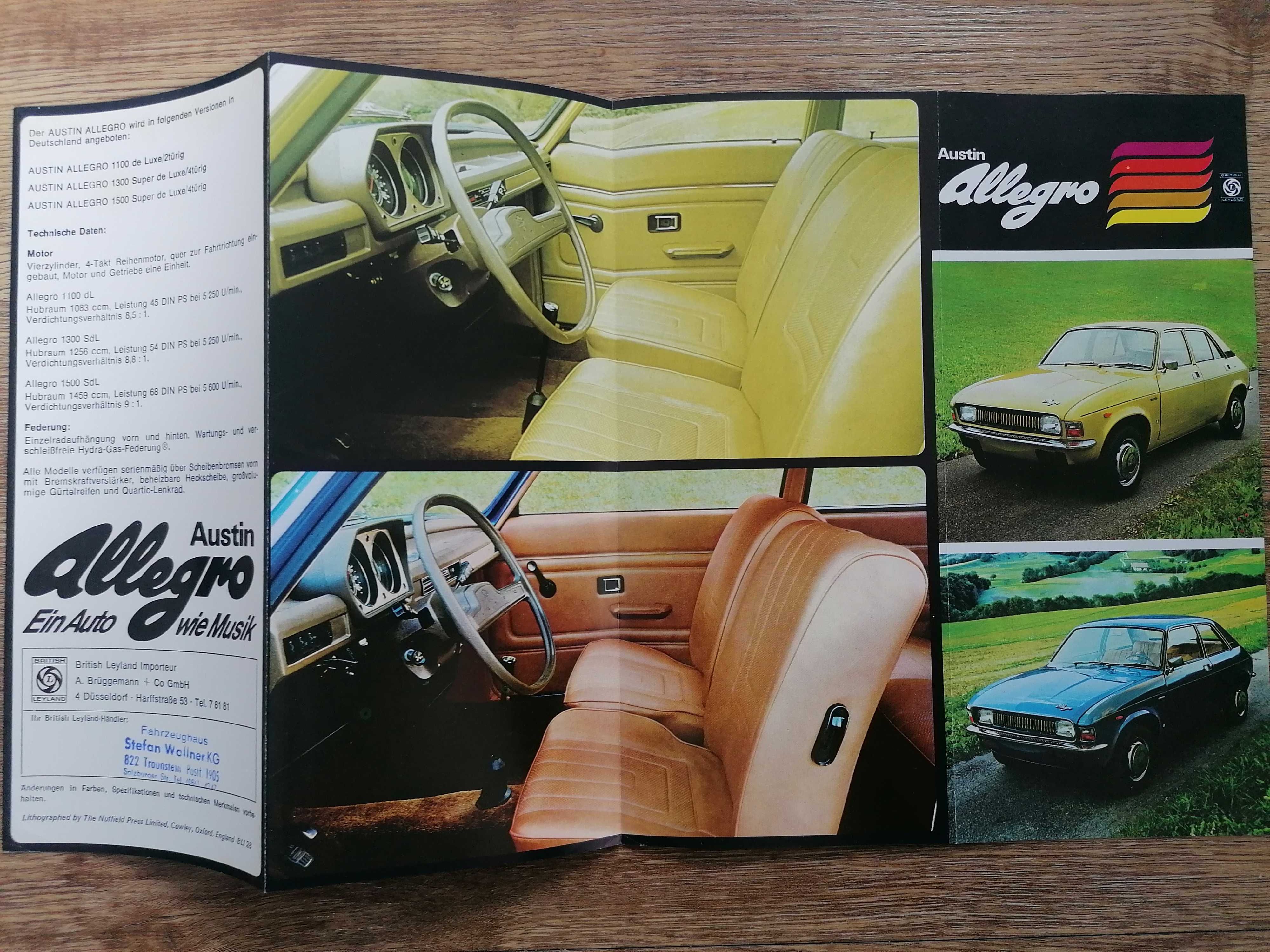 Prospekt Austin Allegro