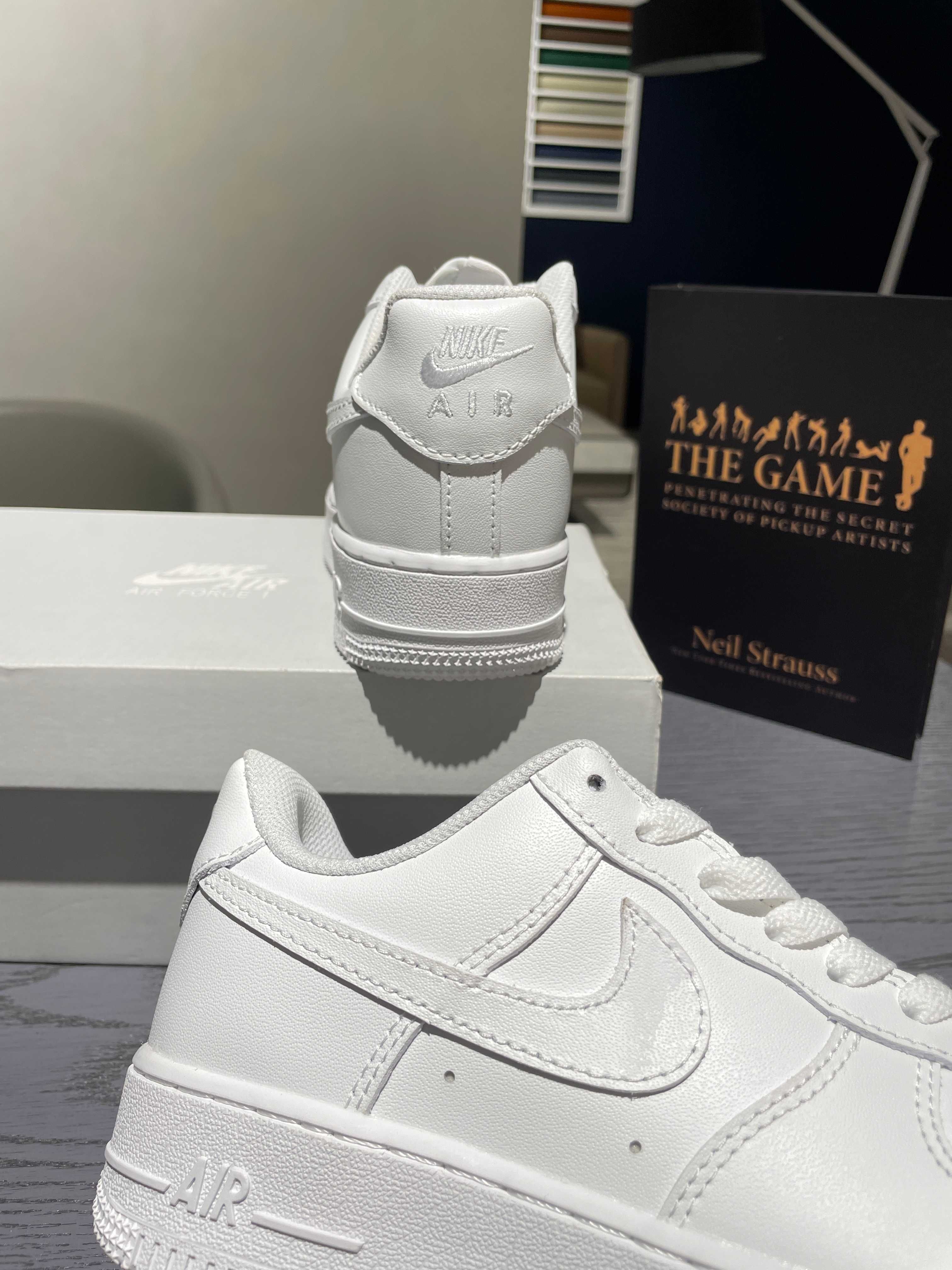 Nike Air Force 1 Low '07 White  „Buciki” dla dzieci.43