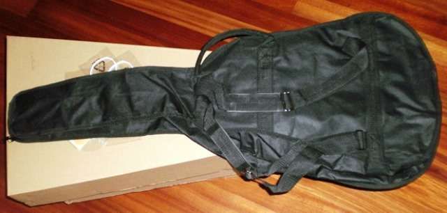 Guitarra clássica decorada tamanho 1/4