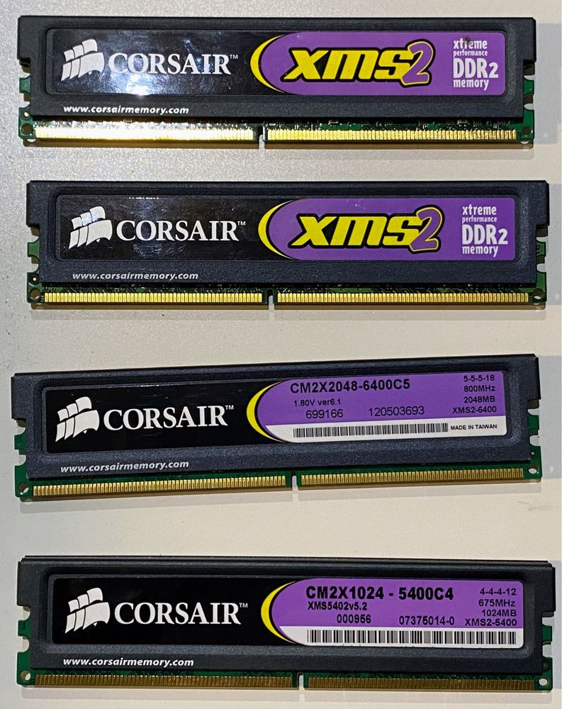 Pamiec RAM Corsair XMS2 6 GB (2x2GB, 2x1GB) DDR2 800 MHz