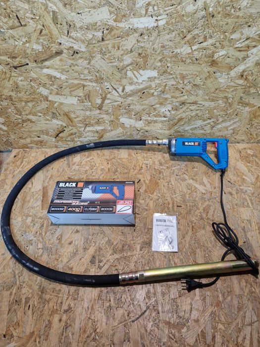 Wibrator do betonu Black 2000 W 4000 obr/min