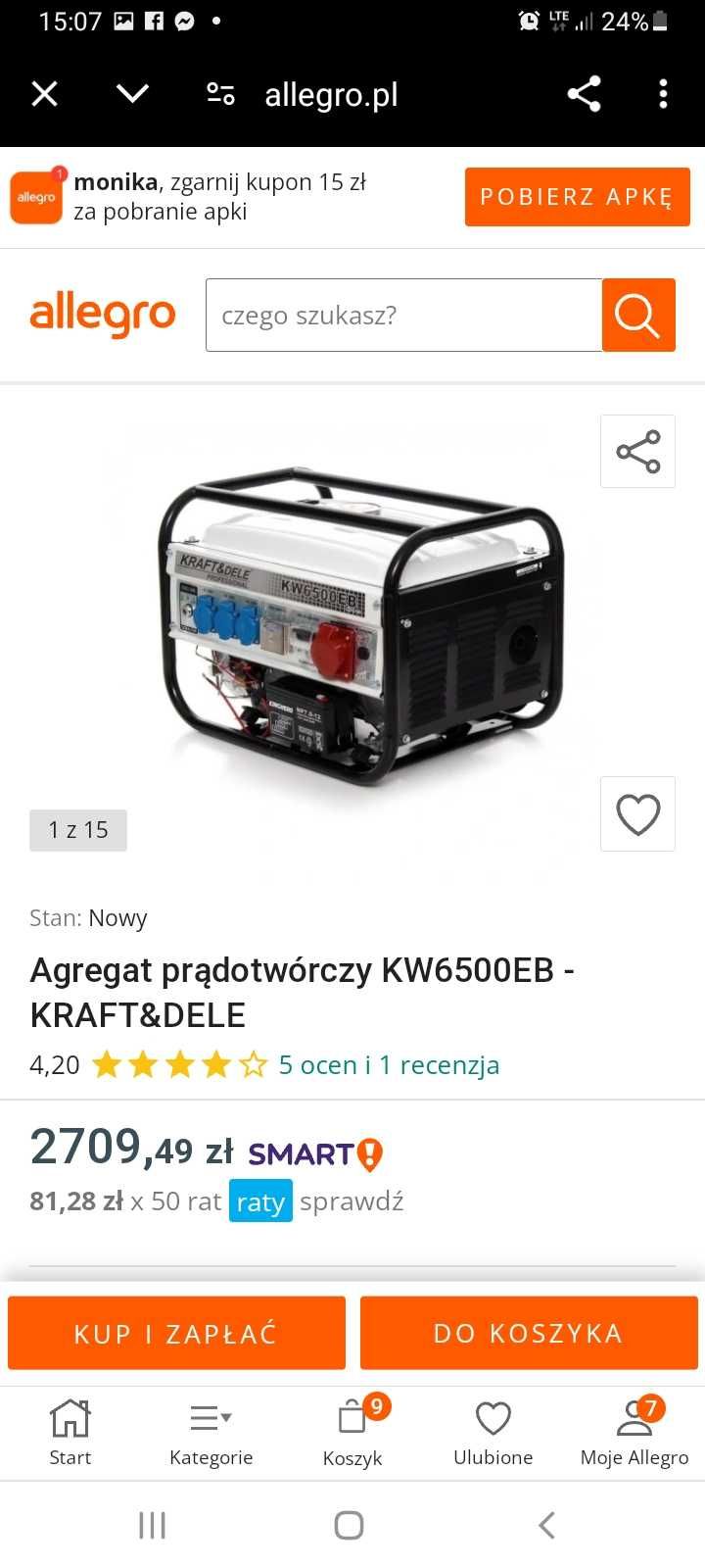 Agregat prądotwórczy w idealnym stanie