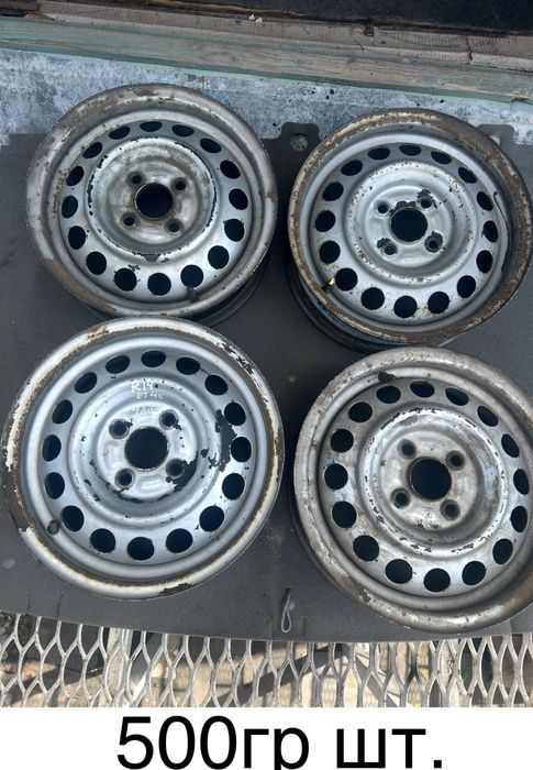 4 x 100. R 14. Диски Запаска.