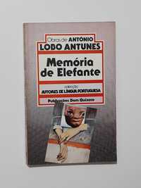 Memória de Elefante - António Lobo Antunes