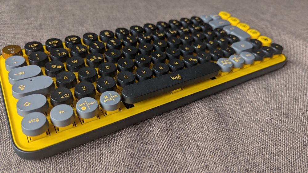 Klawiatura mechaniczna bezprzewodowa Logitech Pop Keys - stan wzorowy