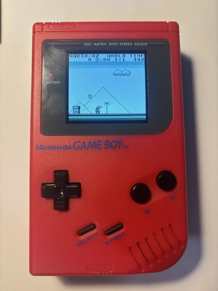 Nintendo GameBoy z ekranem OLED + 5 gier (zestaw)