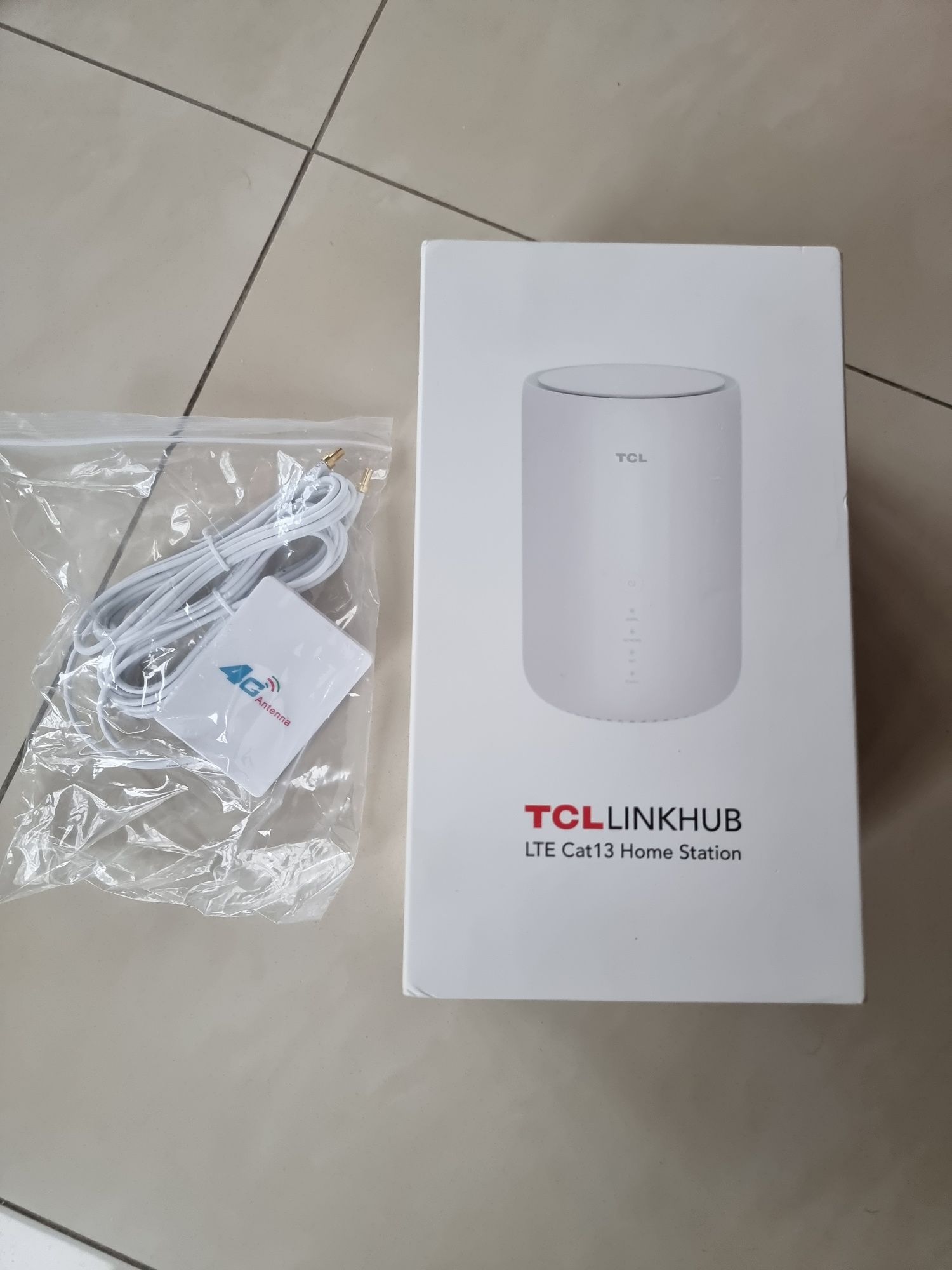 Router LTE 4G TCL Linkhub hh130vm antena 600 Mbps szybki internet tlc