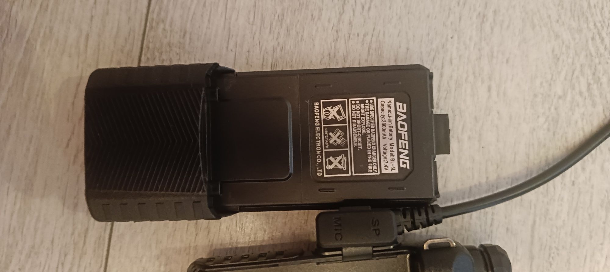 Baofeng UV-5R 8W 3800mAh krótkofalówka walkie talkie skaner radiostacj