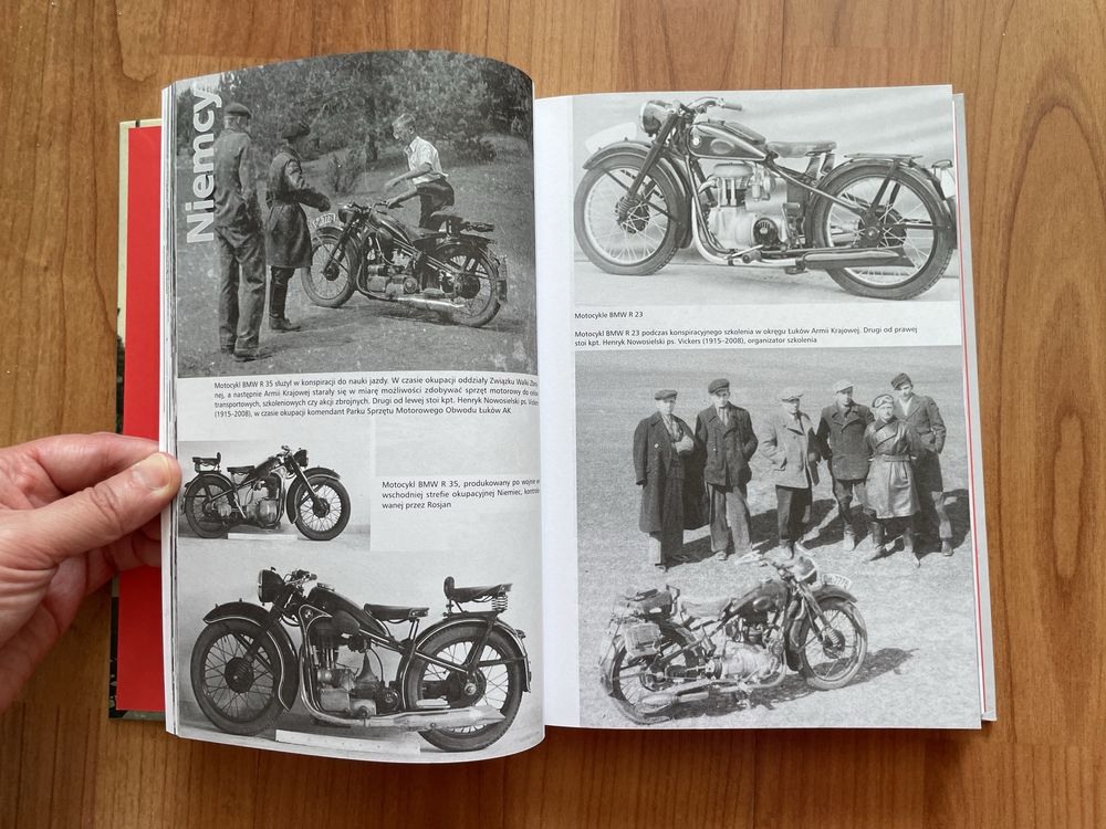 Książka Motocykle wojskowe 1933/1945 Tomasz Szczerbicki