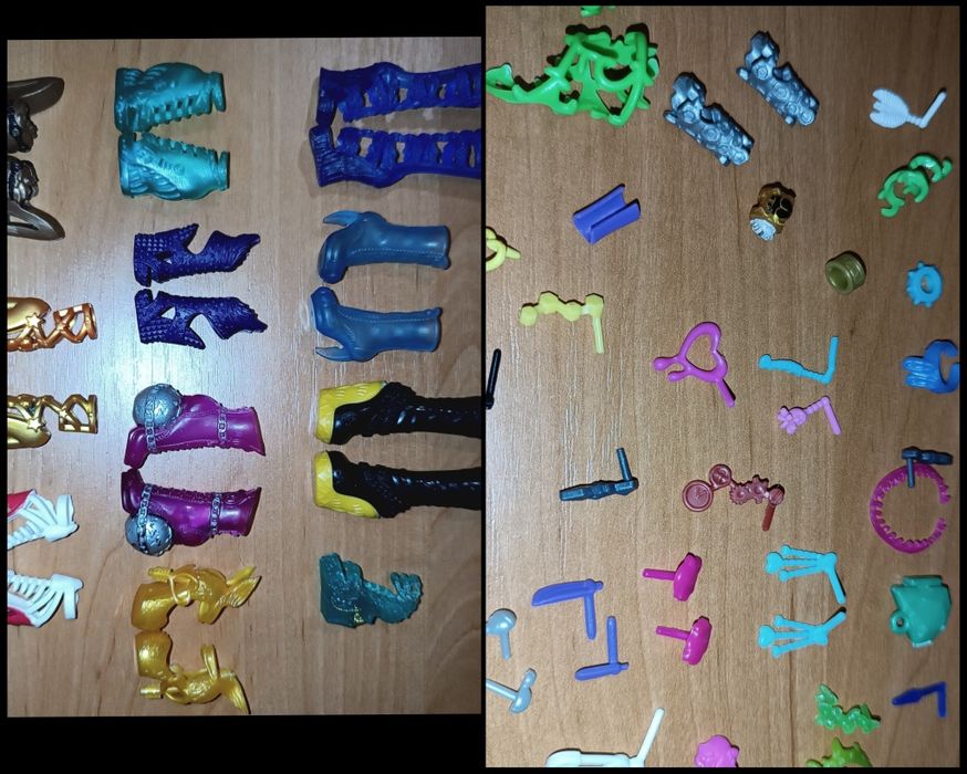 Монстер хай взуття акси сережки, браслети Рейвен, Кетрін, Лора, Робекк