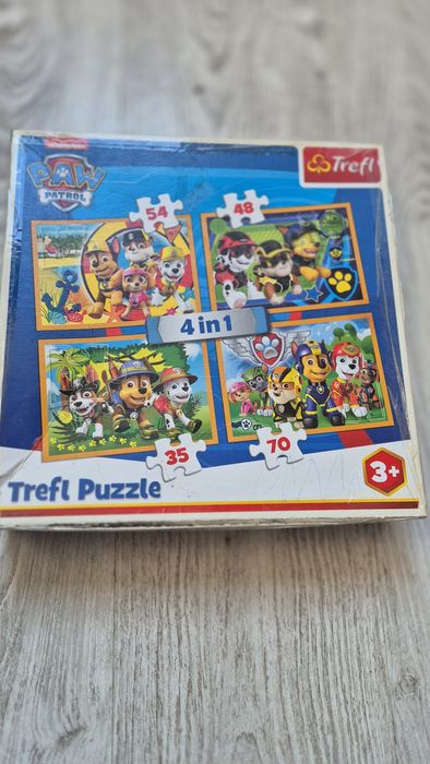 Zestaw puzzli dziecięcych 3+
