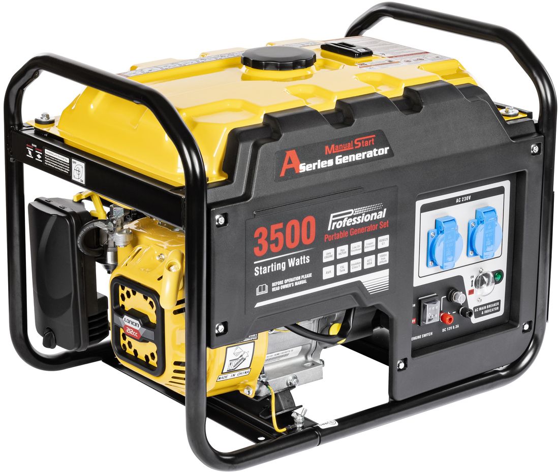 Loncin Lc3500-As Mocny Agregat Generator Prądotwórczy 2X230V Avr 3,1Kw