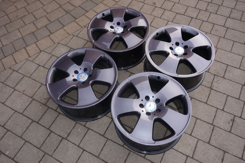 Alufelgi Mercedes 8,5Jx18" et43 5x112 cb66,6mm BBS grafit metalik!