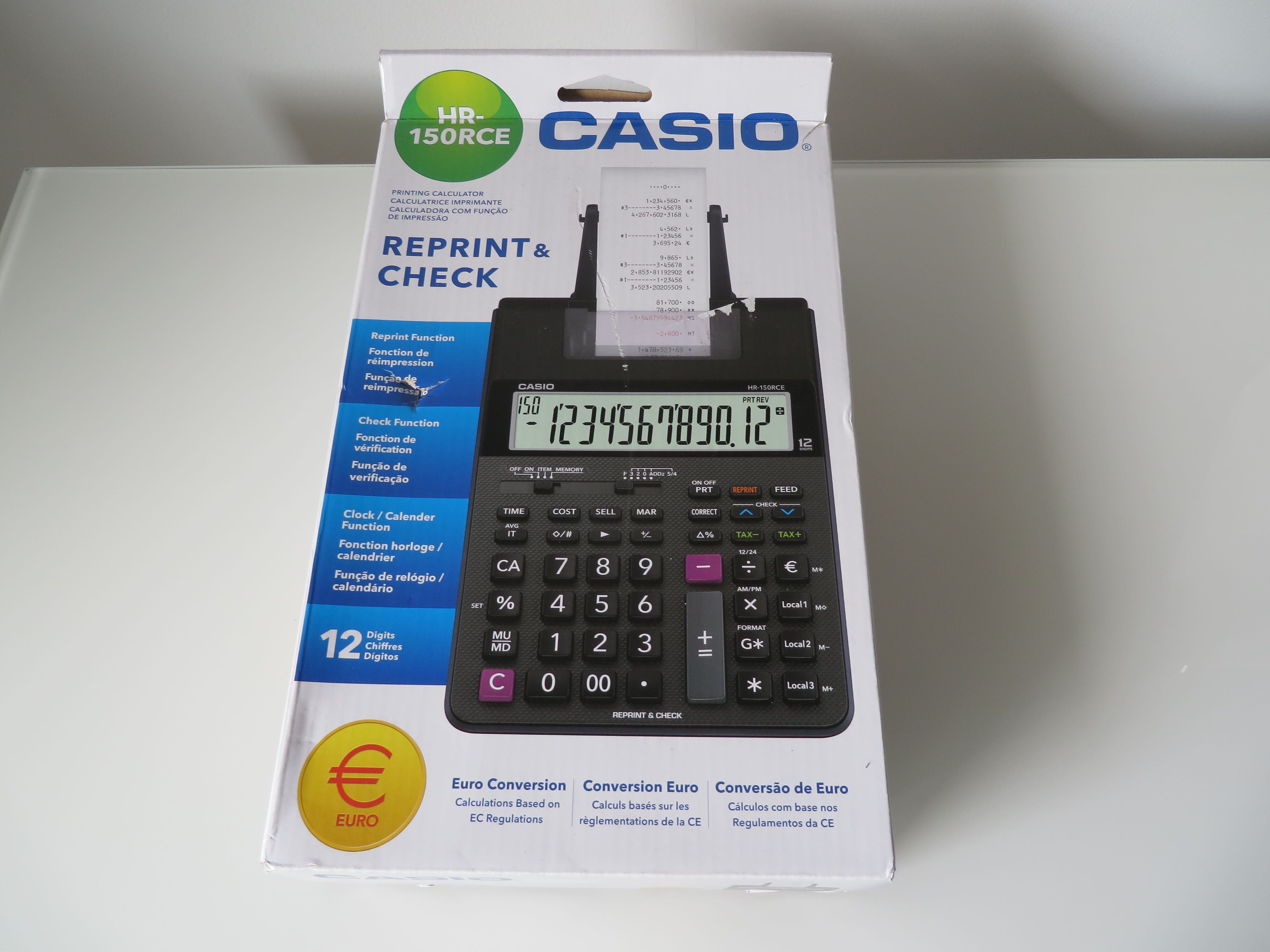 Kalkulator Casio HR-150CE