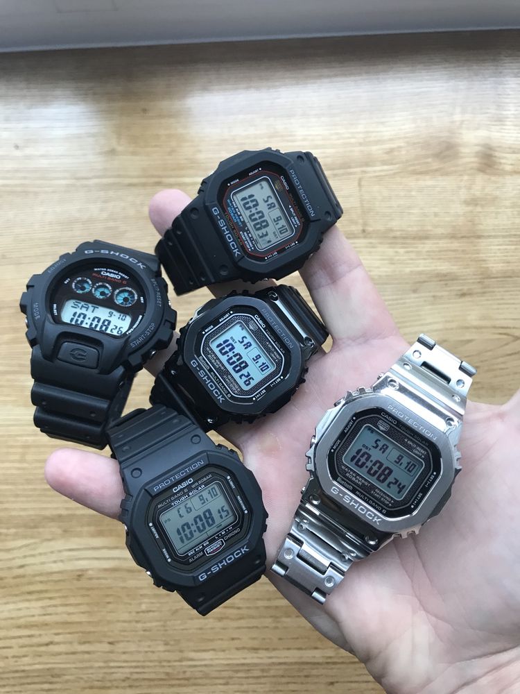 Made in Japan Casio G-Shock GW-5000U, лучше чем 5610 и 5600