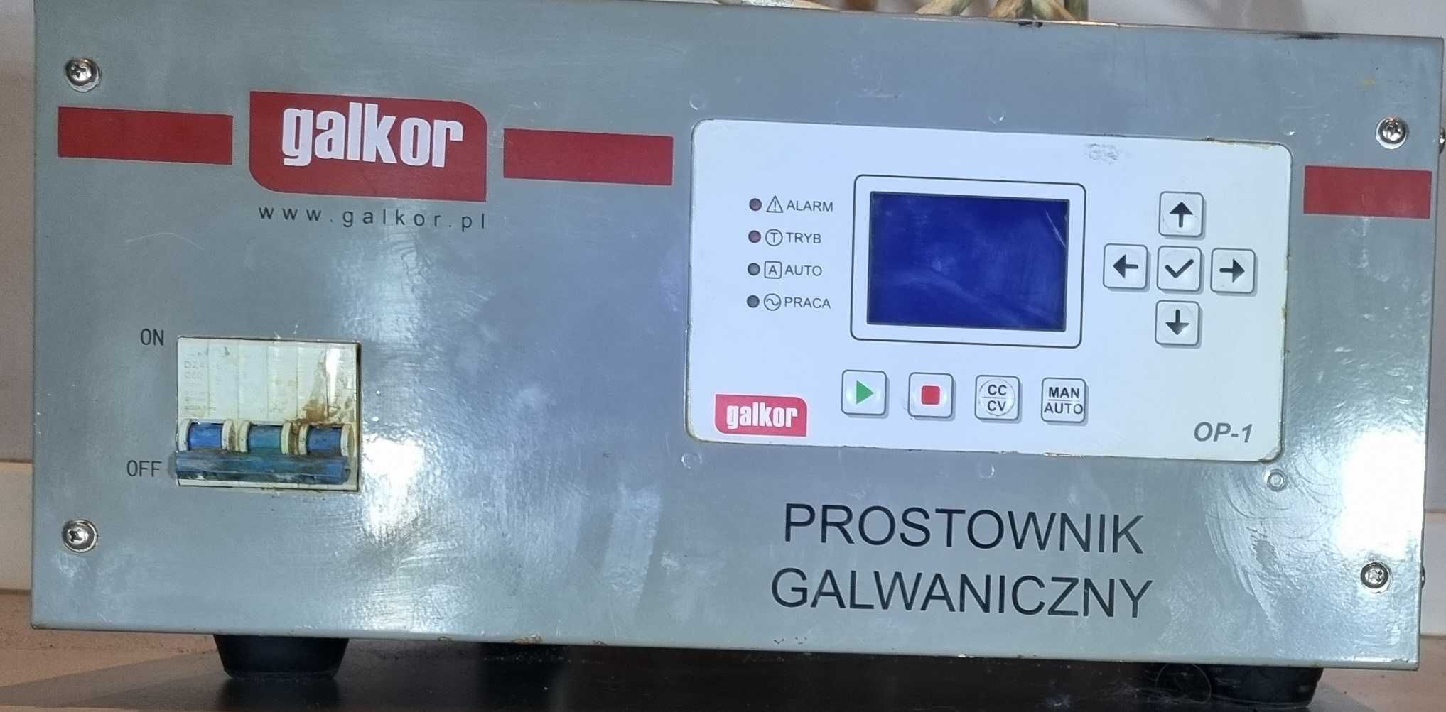 Prostownik galwaniczny 12V/1000A chłodzony powietrzem Galkor  Kraków