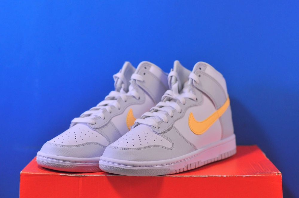 Кросівки Nike Dunk High White оригінал