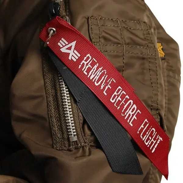 Куртка Alpha Industries Slim Fit N-3B Brown/Red