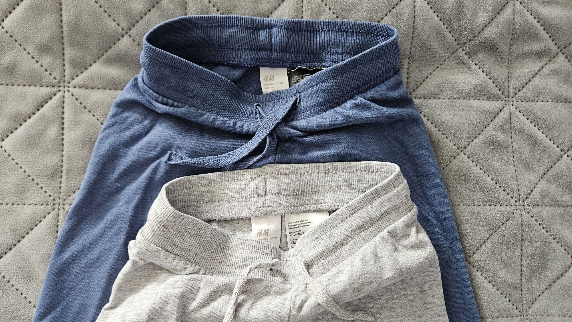 Zestaw 3 par spodni dresowych 2x H&M i 1x Cool Club rozmiar 68 cm