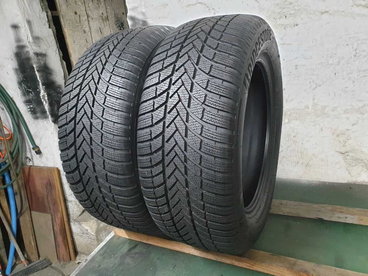 Dwie Opony zimowe Demo 255/55R18 8mm 2022r Bridgestone Blizzak LM005