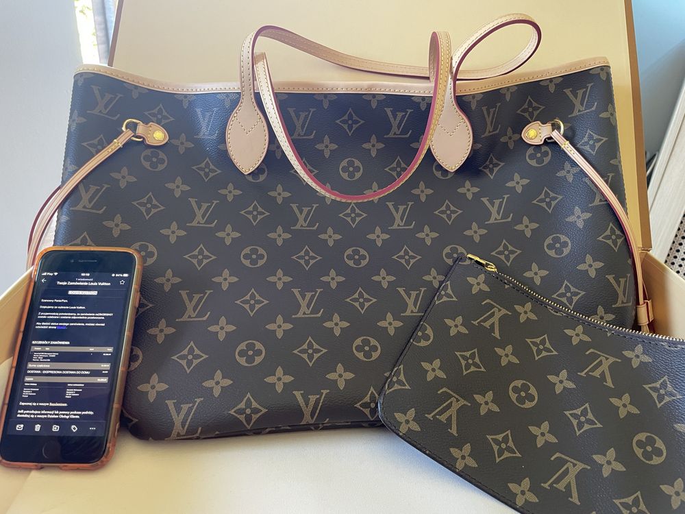 Torba Louis Vuitton LV Monogram Neverfull MM