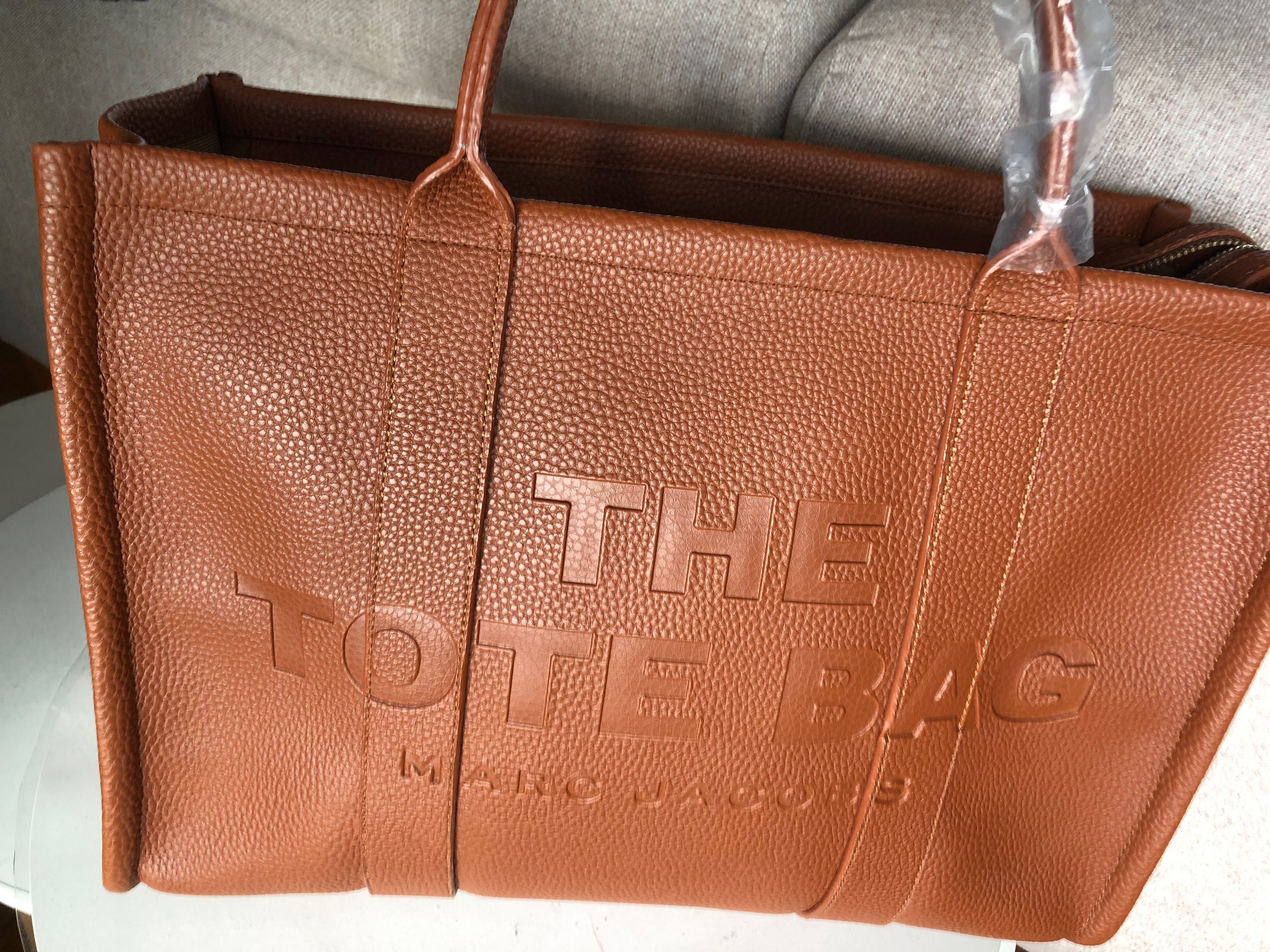Torebka Tote Bag Marc Jacobs nowa camel bardzo duża XL okazja