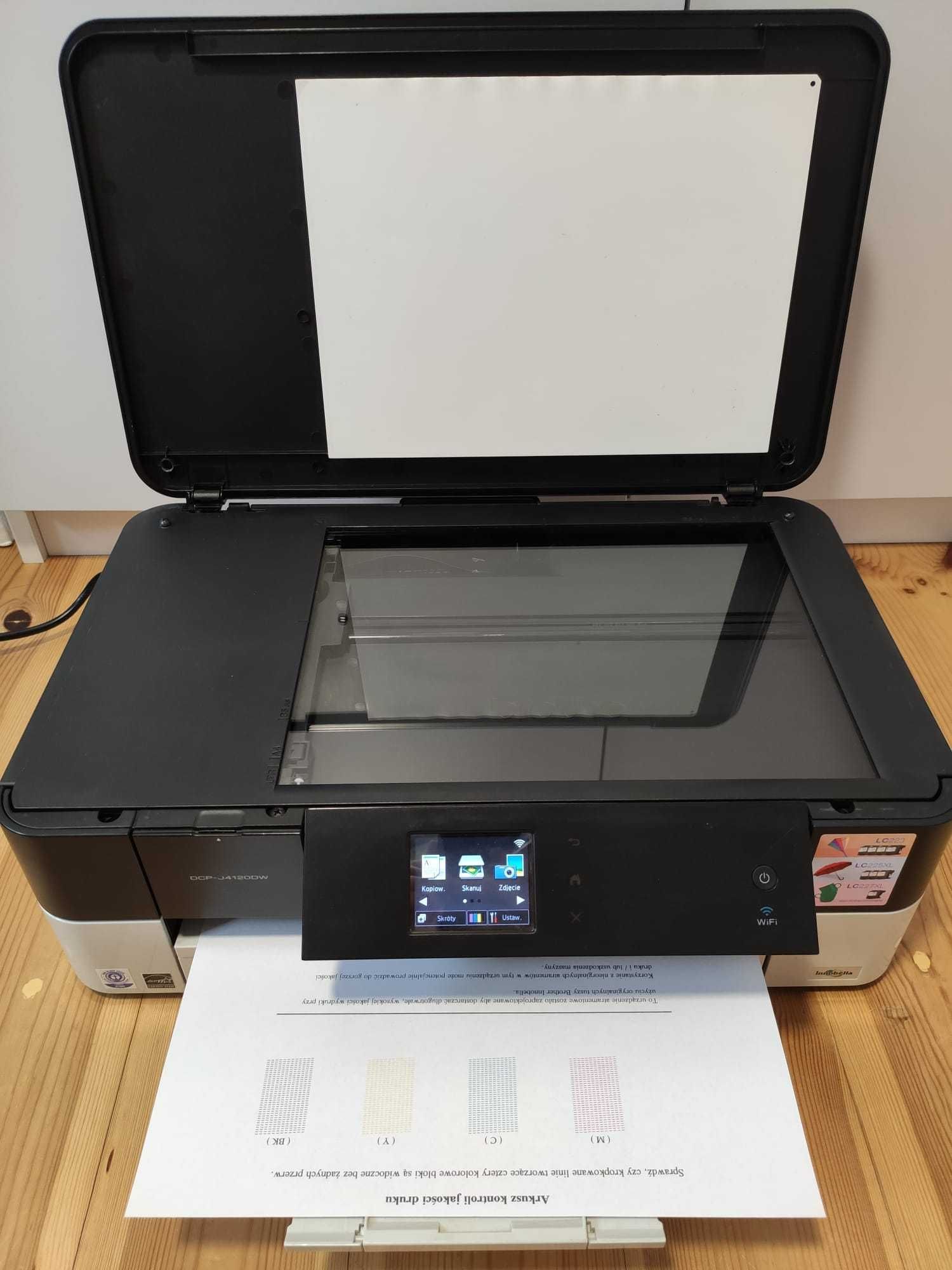 Drukarka BROTHER DCP-J4120DW [A3 i A4] 3w1 tanie tusze