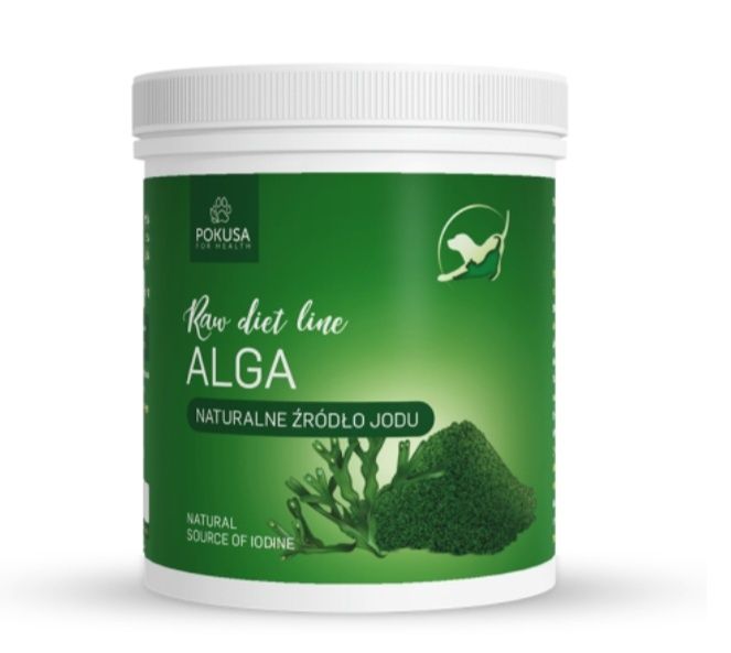 Pokusa RawDietLine Alga dla psa lub kota czyści zęby350g