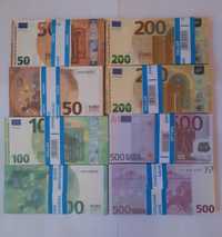 Сувенирные деньги 500евро 200евро 100евро 50 евро  сувенірні гроші
