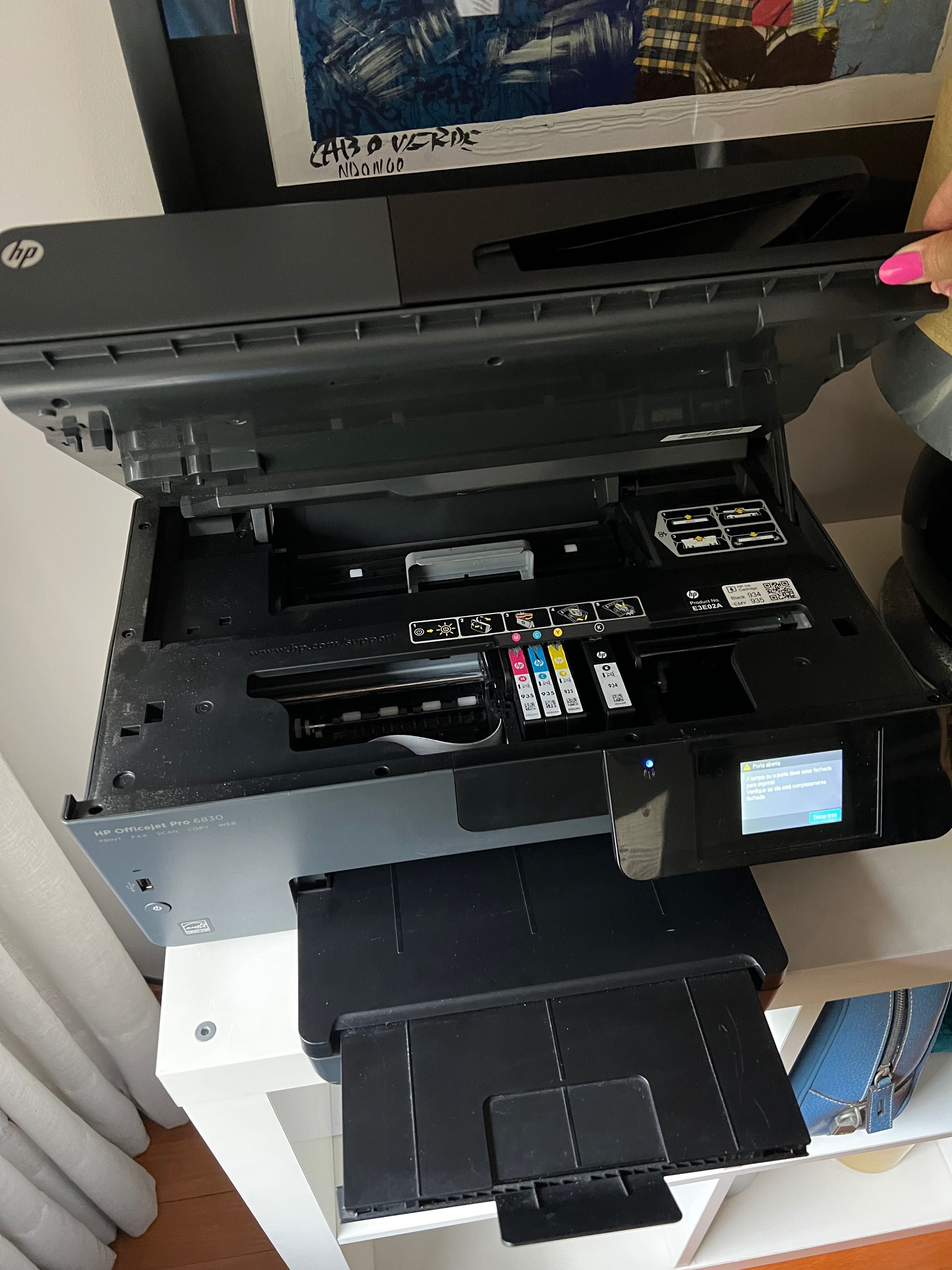 Impressora HP Officejet Pro 6830 como nova