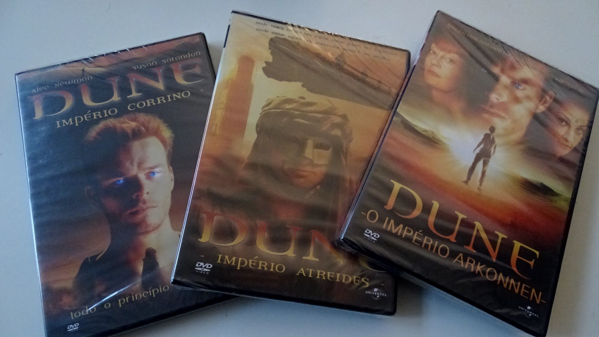 3DVD Dune - Trilogia Dune - Children of Dune - RAROS - NOVOS/SELADOS