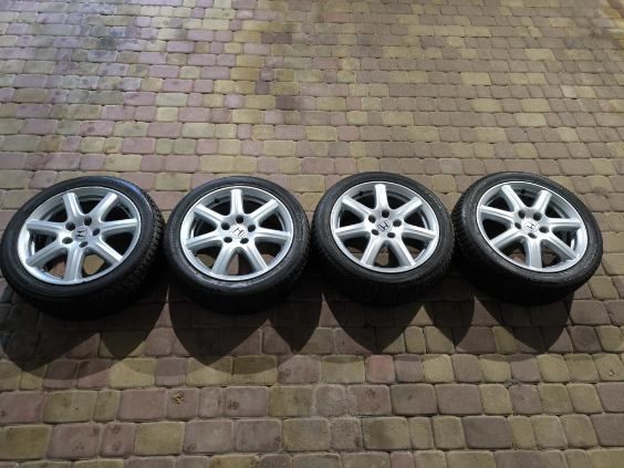 Alu felgi z oponami zimowymi