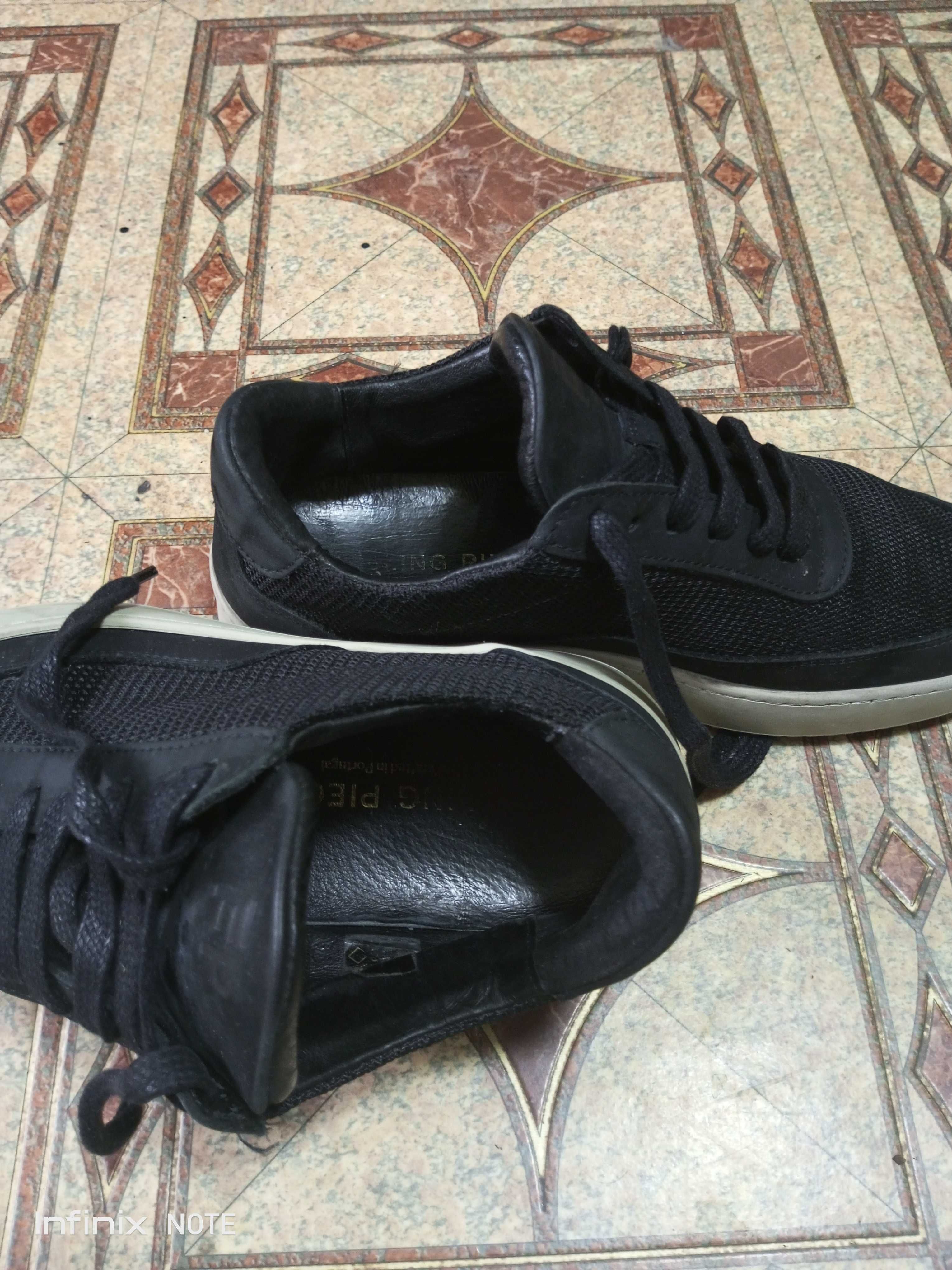 Кожаные мокасины деми "унисекс" от Filling Pieces, Дания. 39р