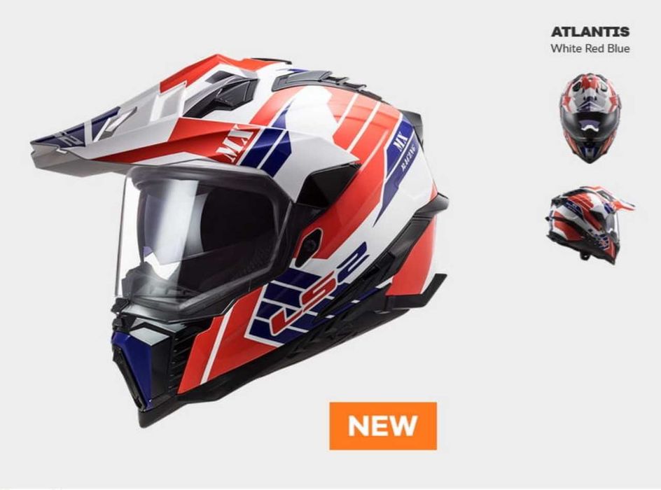 Мотошлем кросс ендуро квадро ЛС2 шлем мото LS2 MX701 cross enduro atv