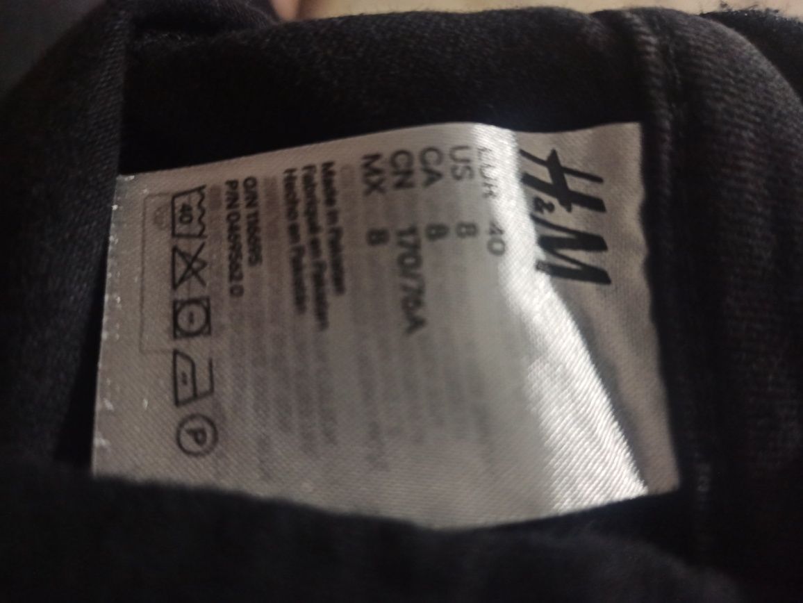 Spodnie damskie ciążowe H&M rozmiar 40