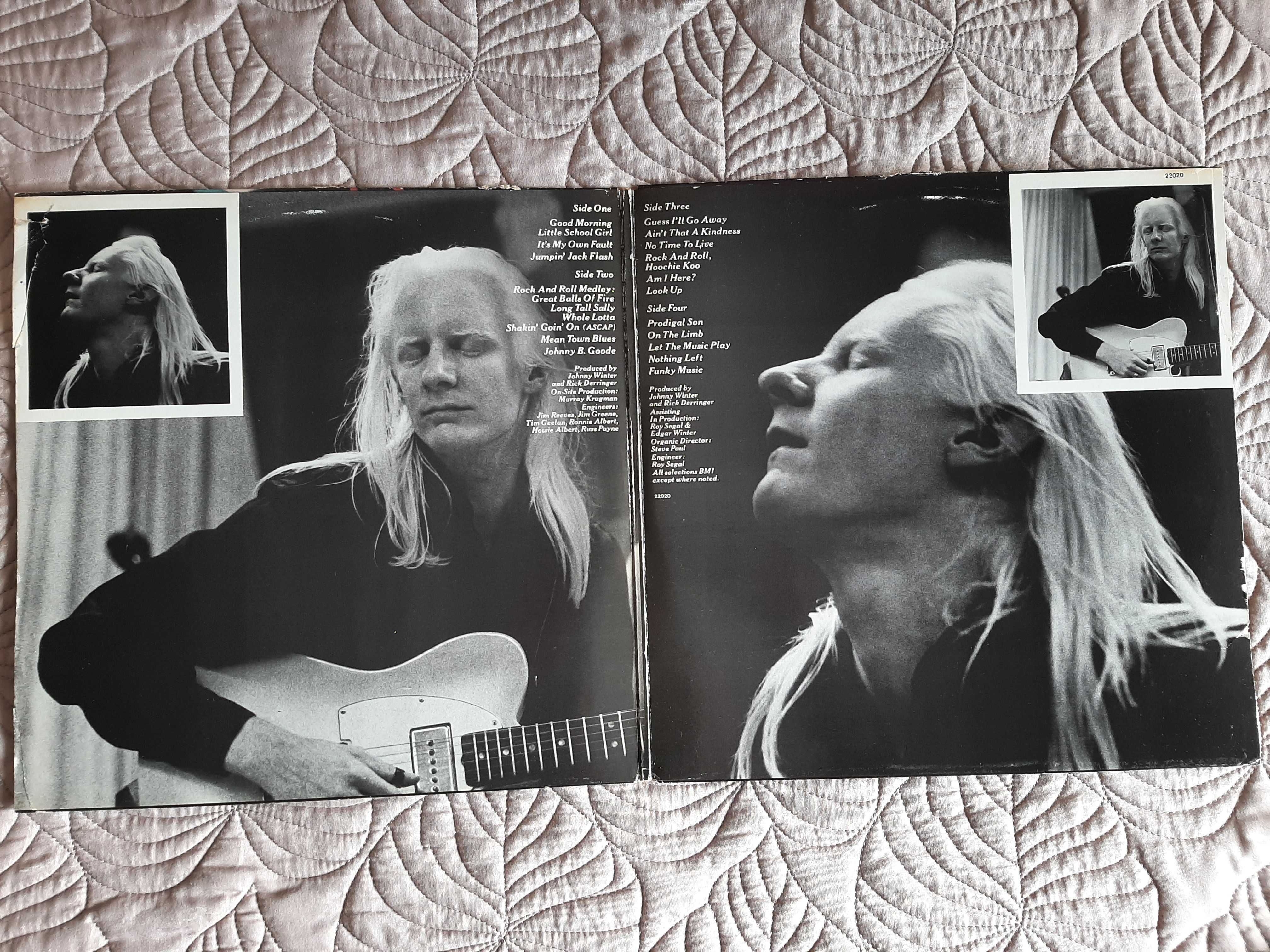 Johnny Winter - And/Live - Europa - 2 x Vinil LP