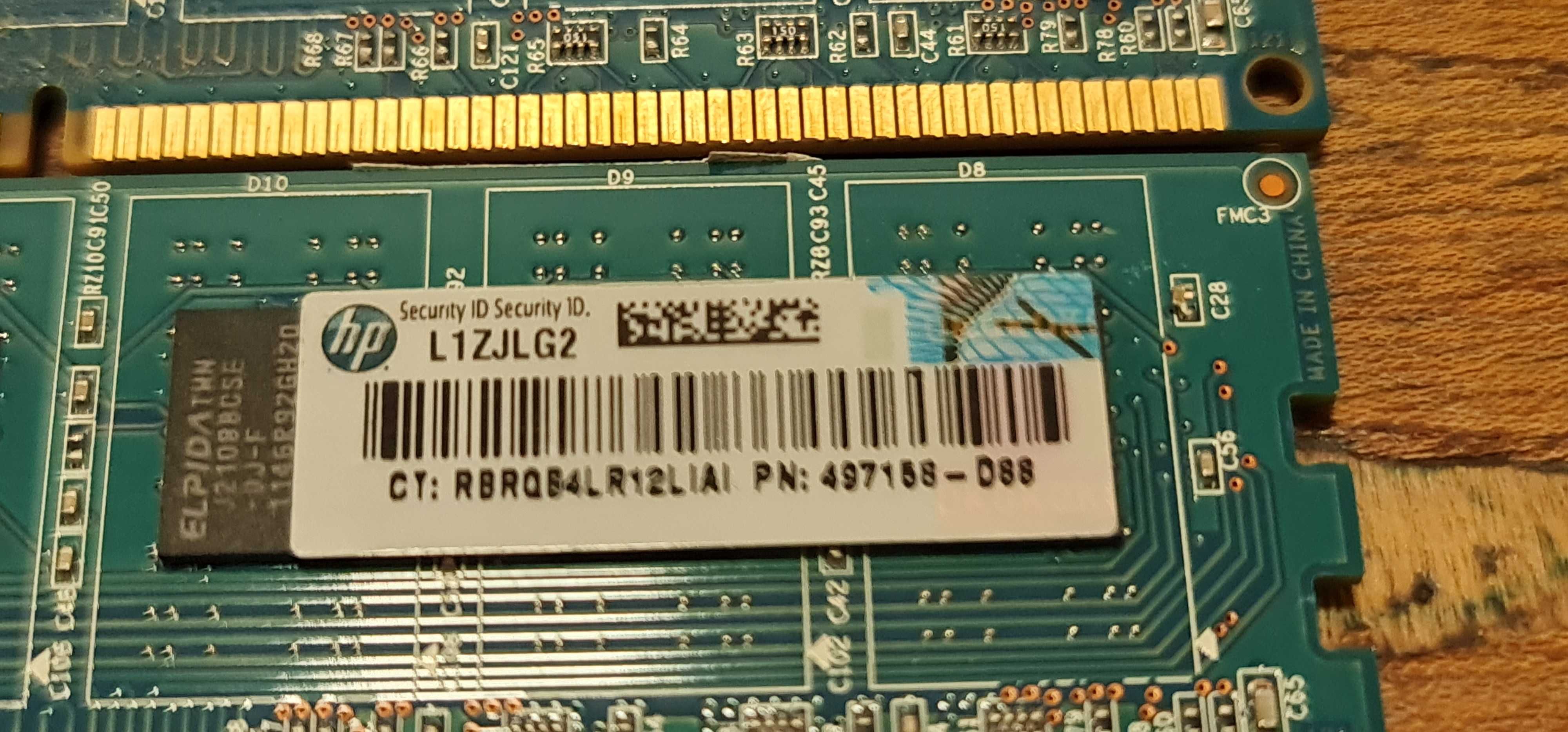 Pamięć RAM DDR3 16GB = 4x4GB 1333MHz