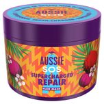 Aussie SOS Supercharged Repair Maska do włosów zniszczonych 450ml
