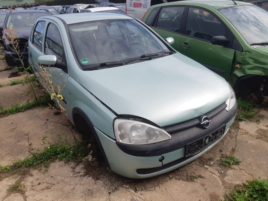 Na części Opel Corsa C Z388 Silnik Skrzynia Maska Zderzak Drzwi Klapa Szyba