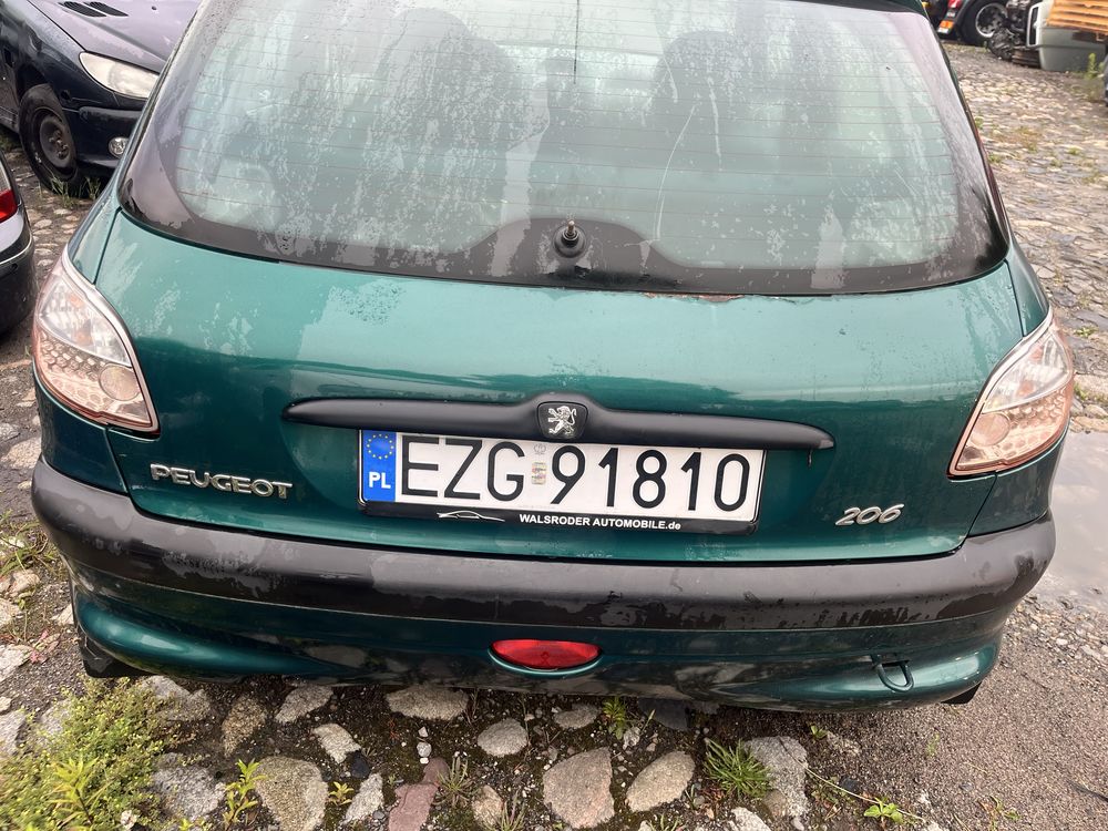 Peugeot 206 - lampy tył tuning - SONAR