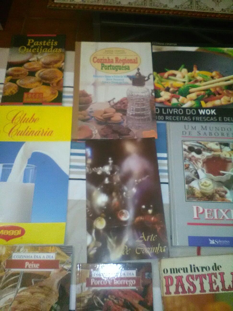 Conjunto de 28 Livros Diversos Culinária/Gastronomia