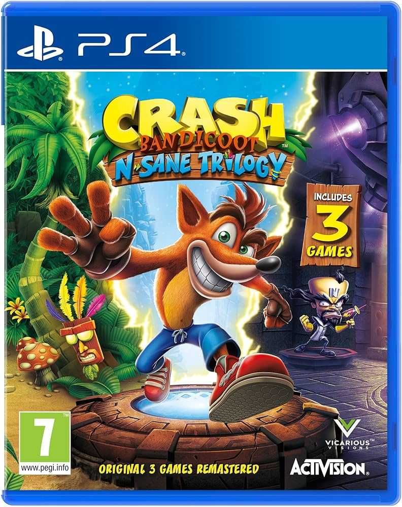 PS4 Crash Bandicoot N. Sane Trilogy Games4US Rzgowska 100/102 Łódź